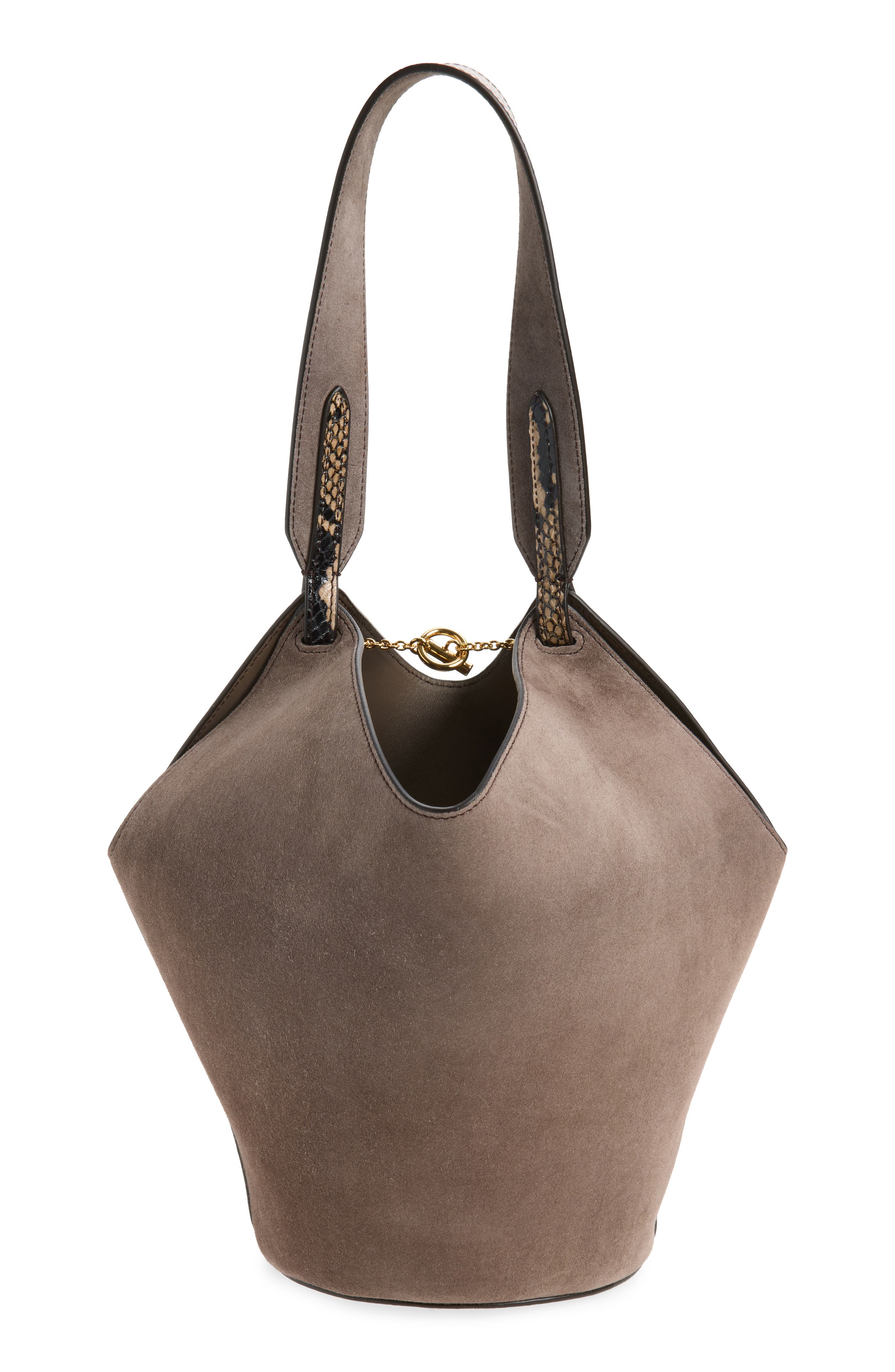 Mini Lotus Two-Sided Tote, Alternate, color, TAUPE/ MORNING DOVE