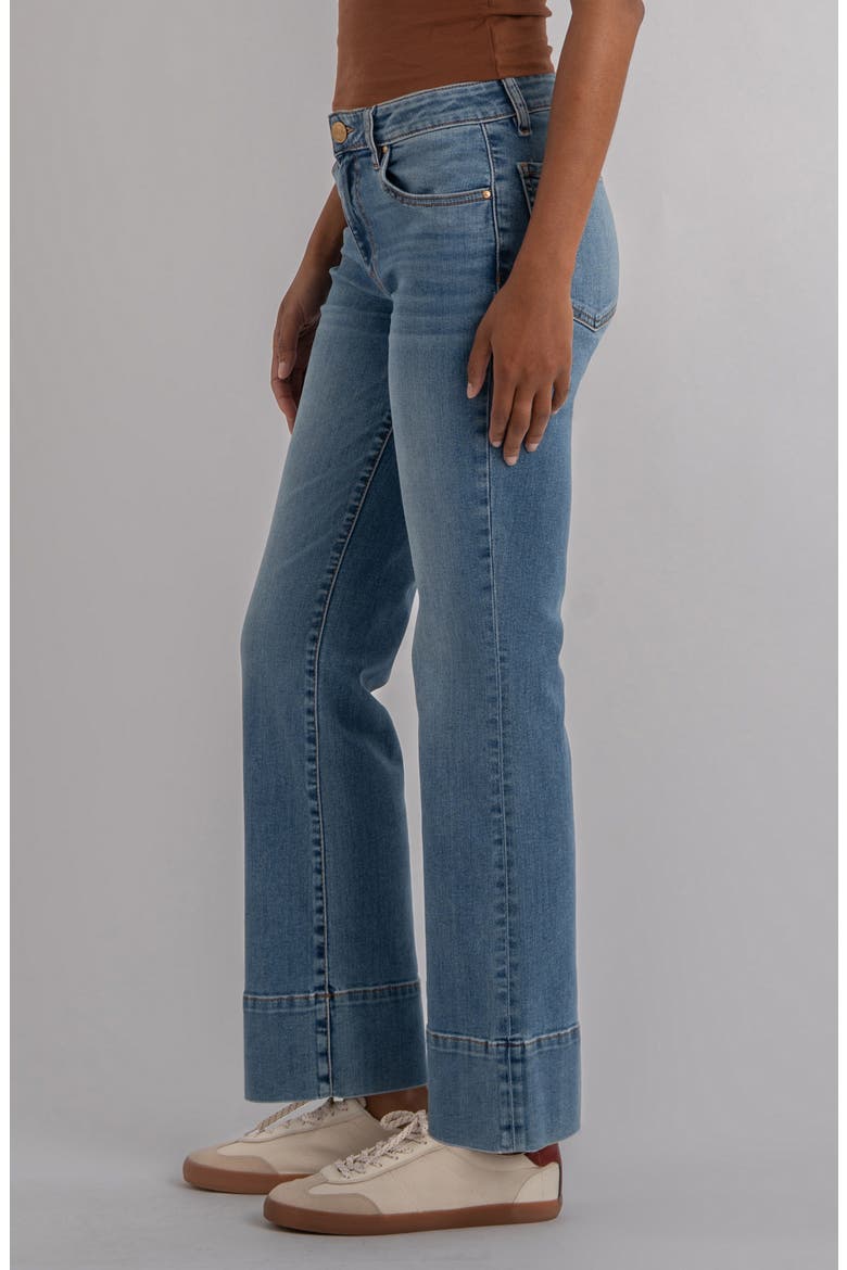 Kelsey Kick Jeans, Alternate, color, CONTRACT