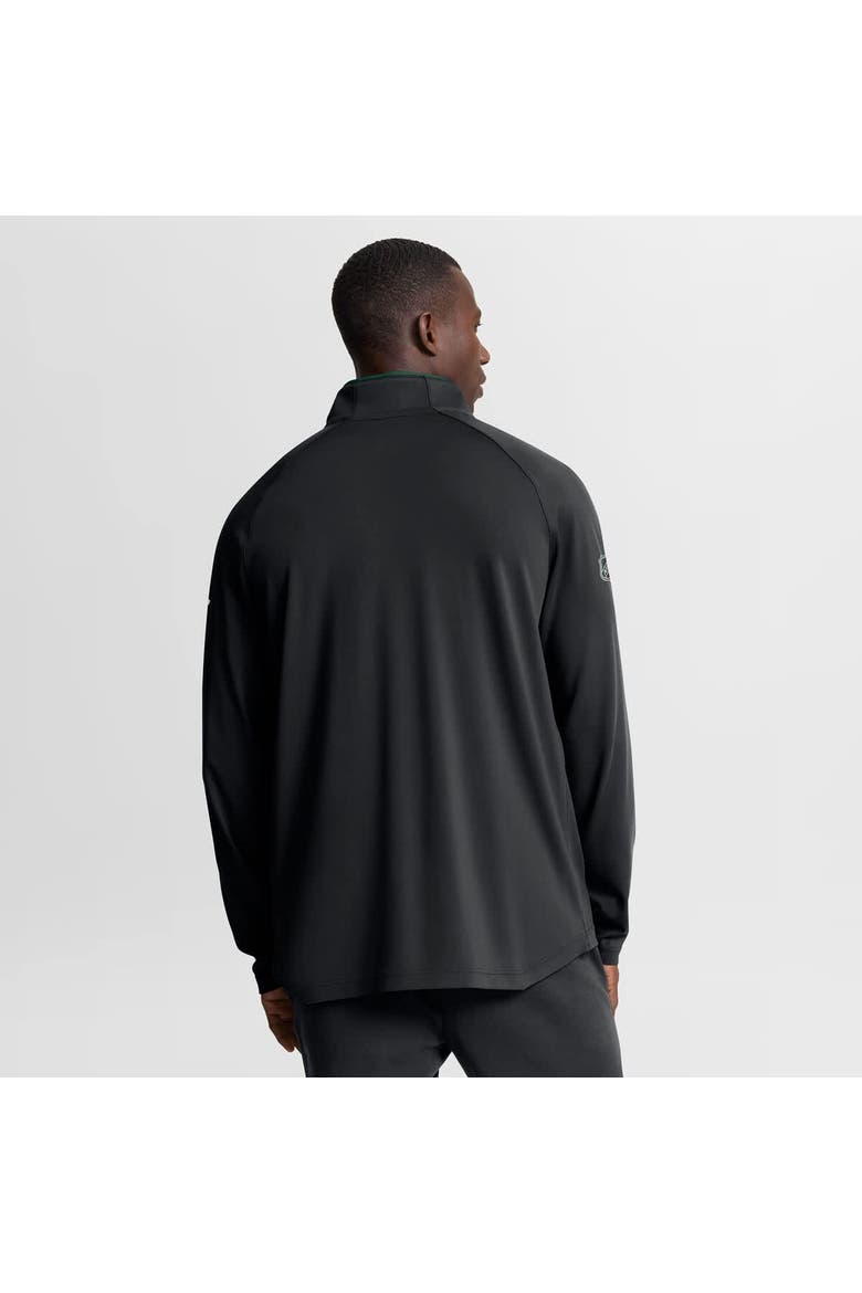 Men's Fanatics Black Minnesota Wild Authentic Pro Rink Training Quarter-Zip Pullover, Alternate, color, Black