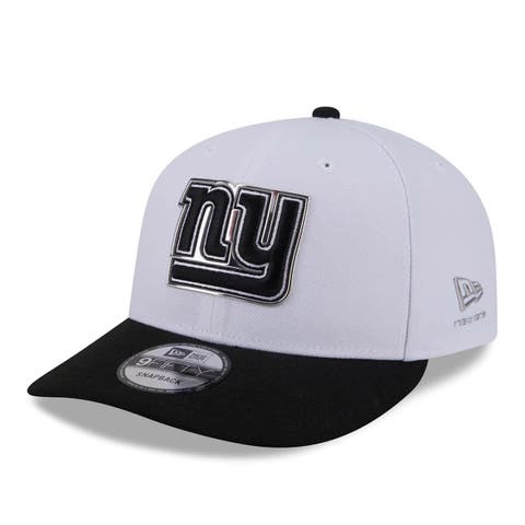 Men's New Era  White/Black New York Giants 2026 NFL Draft Pre-Curved 9FIFTY Snapback Hat