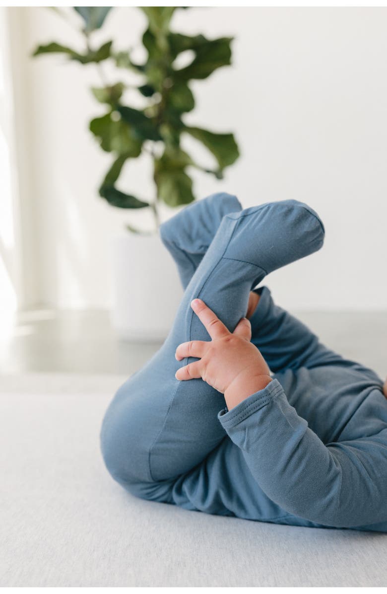 Solly Baby Sleeper Cerulean Fitted Two-Piece Pajamas, Alternate, color,