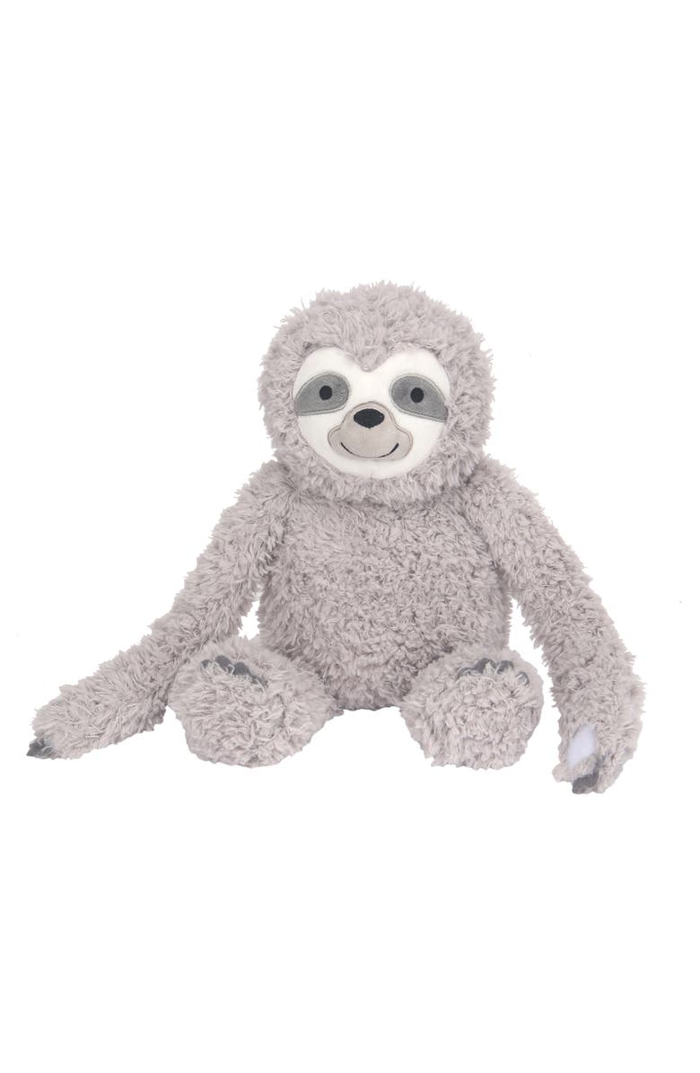 Lambs & Ivy Sloth Plush Stuffed Animal Toy - Speedy, Alternate, color, Gray
