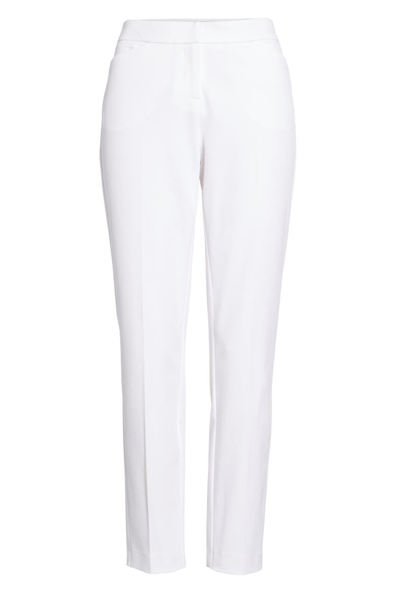 Ankle Pants, Alternate, color, WHITE
