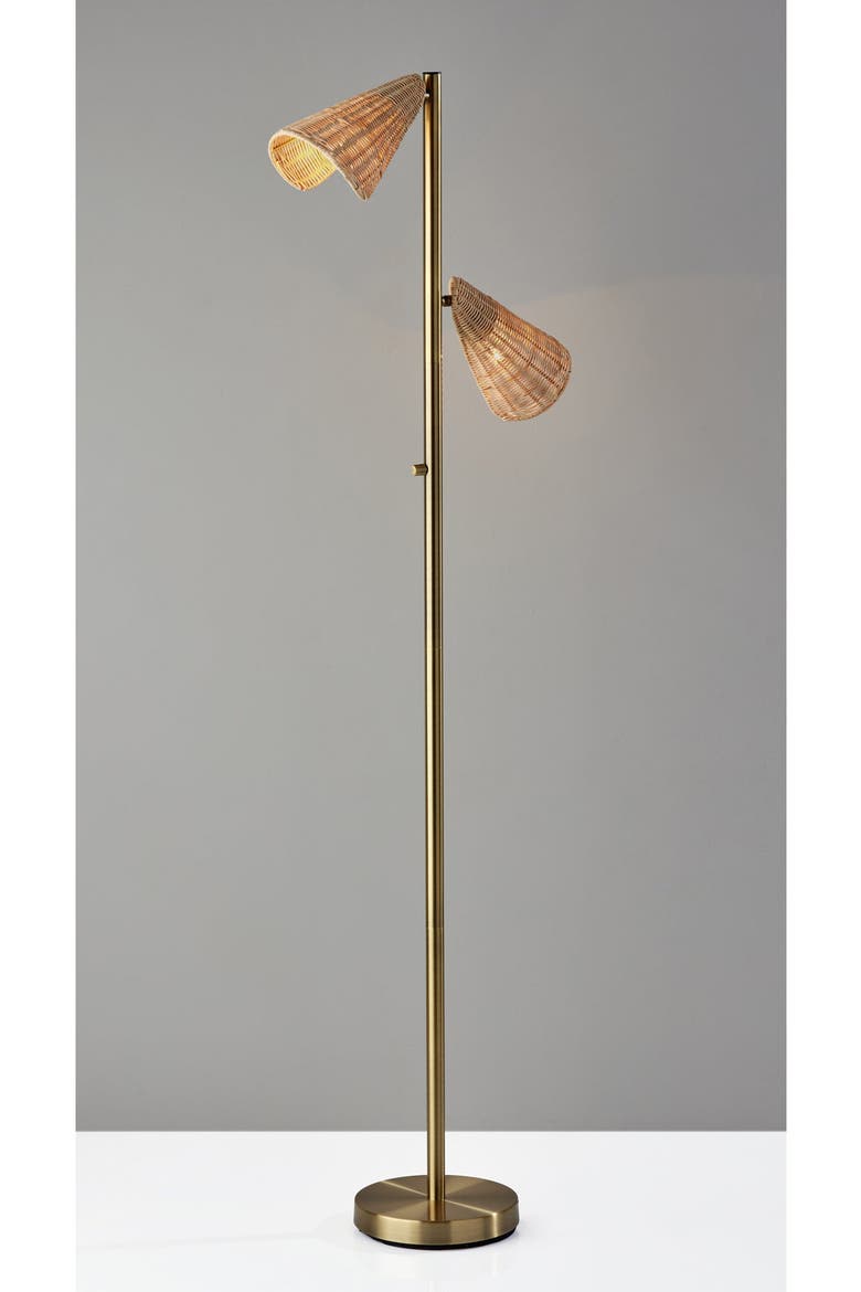 Cove Tree Lamp, Alternate, color, ANTIQUE BRASS