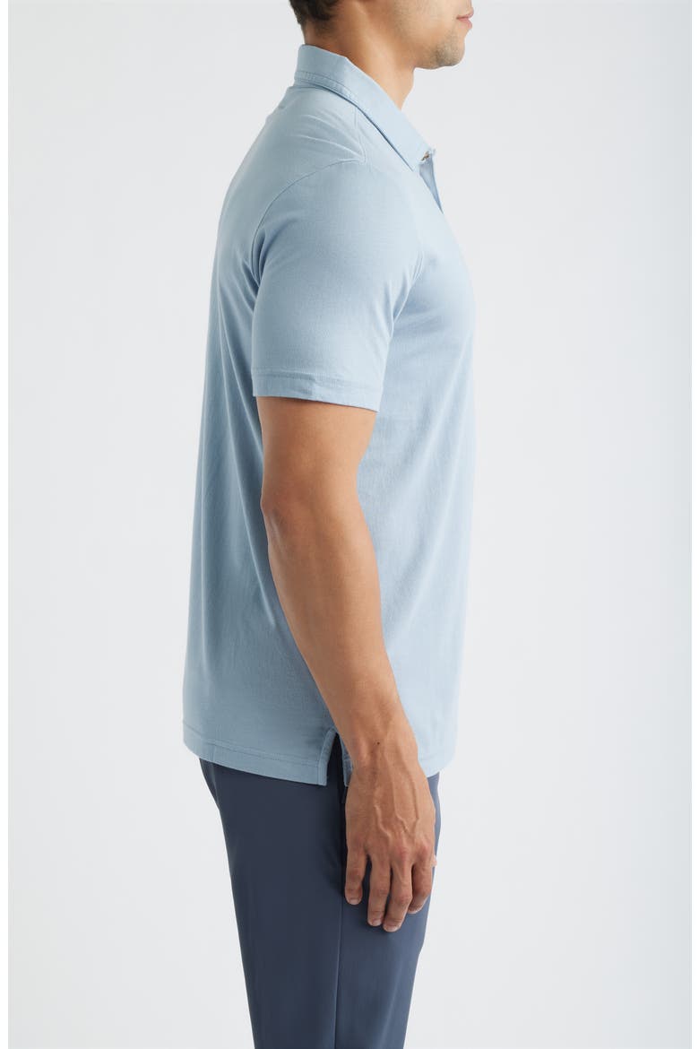 The Cloud Polo, Alternate, color, ASH BLUE