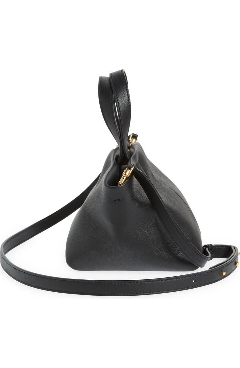 Mansur Gavriel Mini Tulipano Leather Tote, Alternate, color,