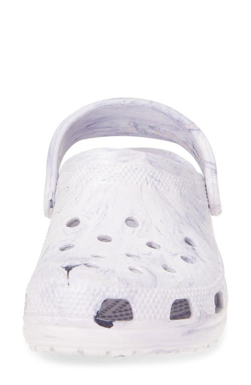 Crocs Classic Marbled Clog In Pink