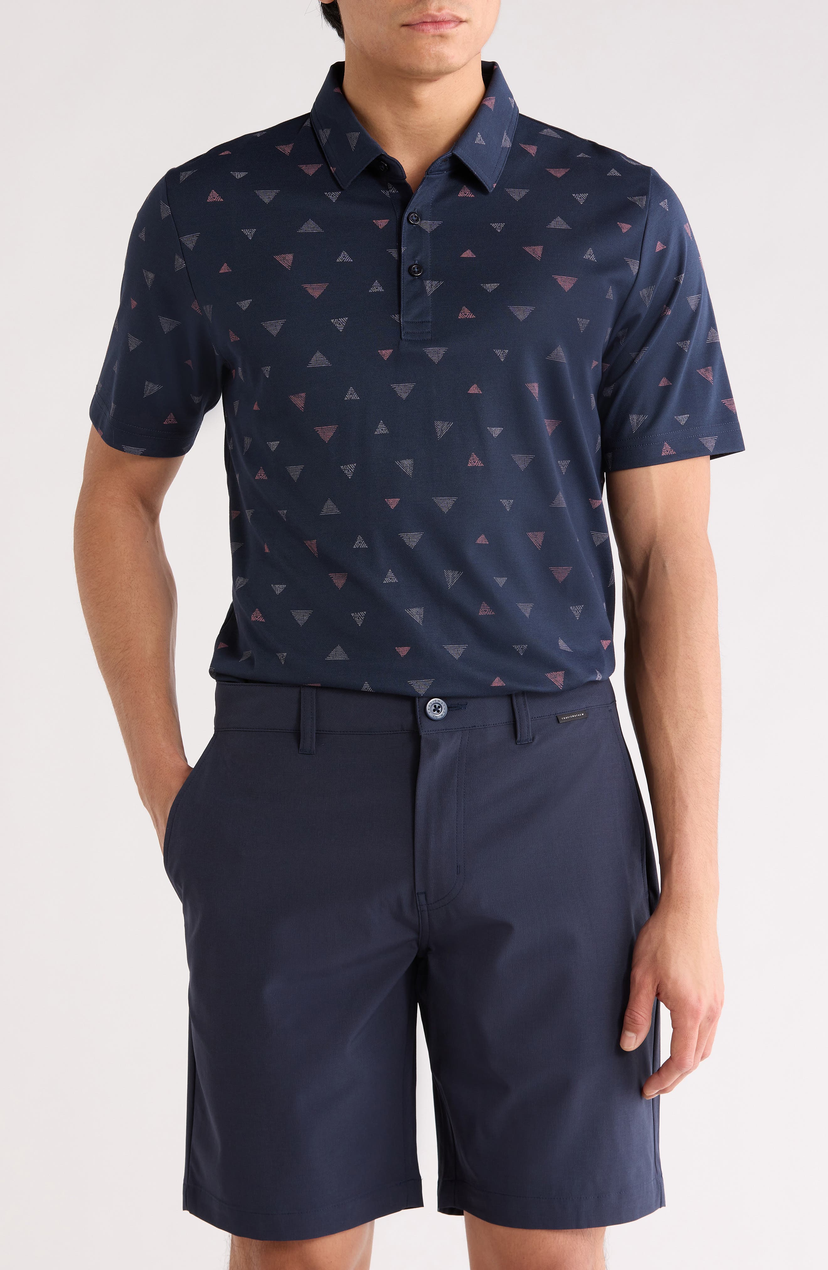 TravisMathew Home Break Knit Polo