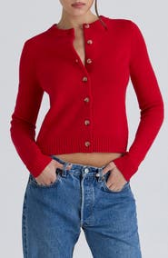 HOUSE OF CB Signature Merino Wool & Cashmere Cardigan