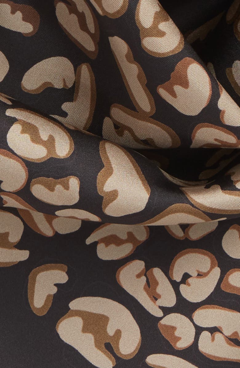 Fendi FF Splash Silk Scarf, Alternate, color,