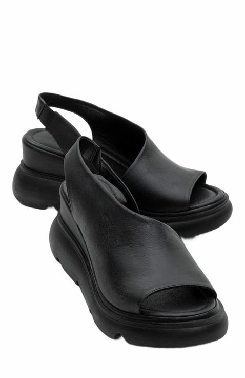 Agusto Leather Platform Sandal (Women)