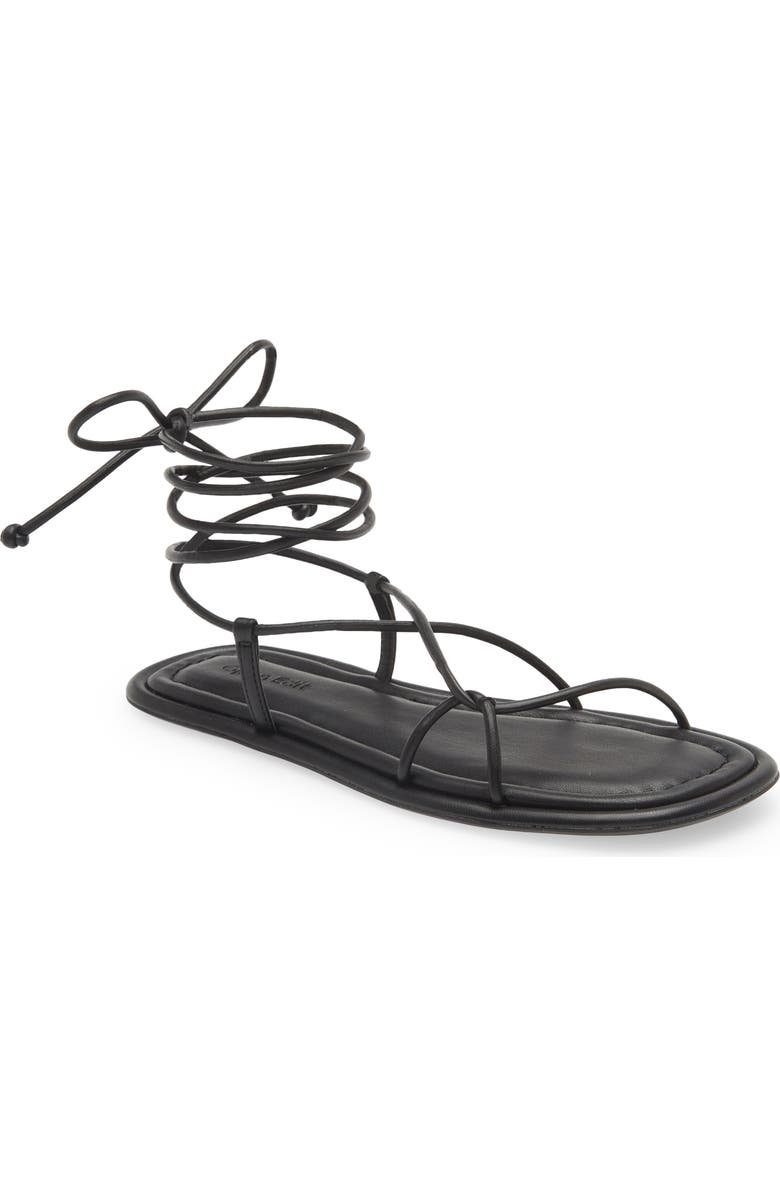 Open Edit Tracee Ankle Tie Sandal, Main, color,