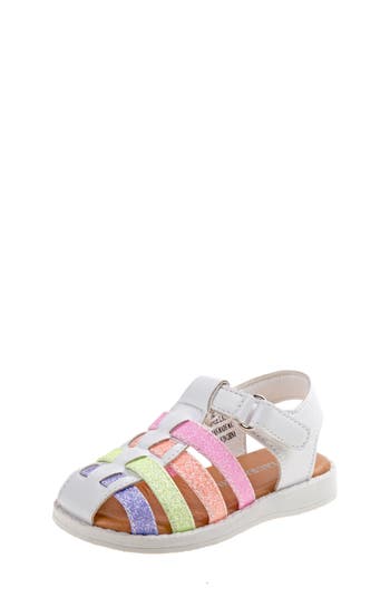 LAURA ASHLEY LAURA ASHLEY KIDS' GLITTER FISHERMANS SANDAL