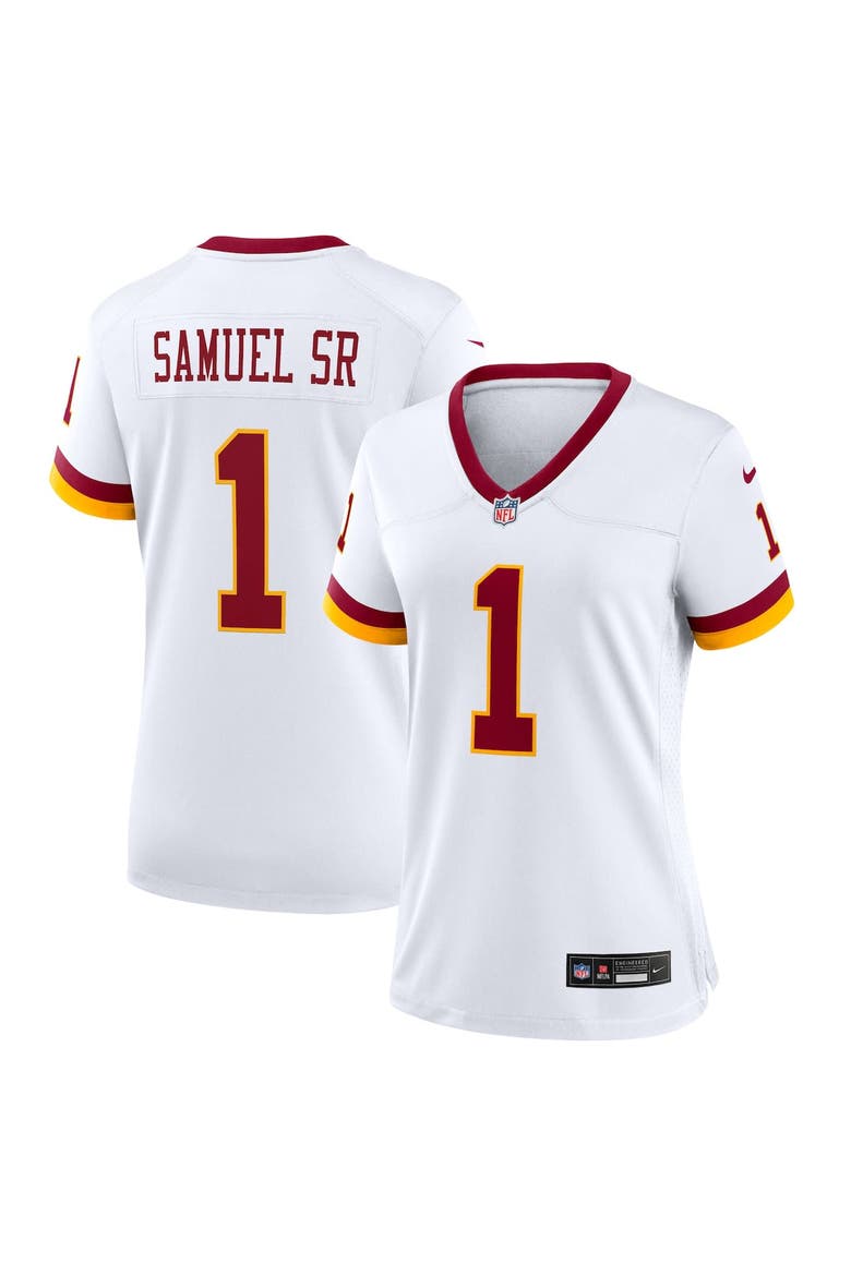 Women's Nike Deebo Samuel Sr White Washington Commanders Game Super Bowl Era Jersey, Alternate, color, White