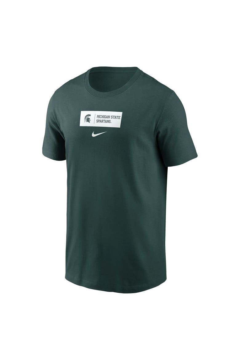 Men's Nike Green Michigan State Spartans Primetime Crew T-Shirt, Alternate, color, Green