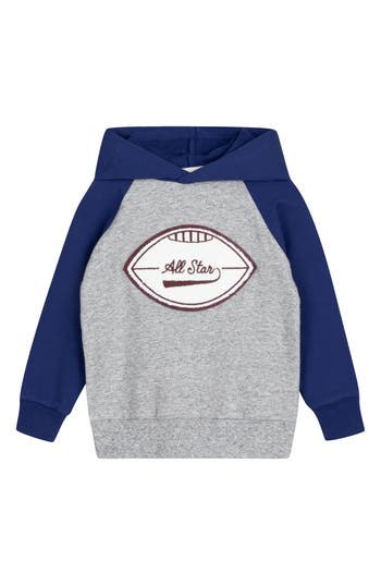 Miles The Label Boys' All Star Hoodie - Little Kid In Blue Royal