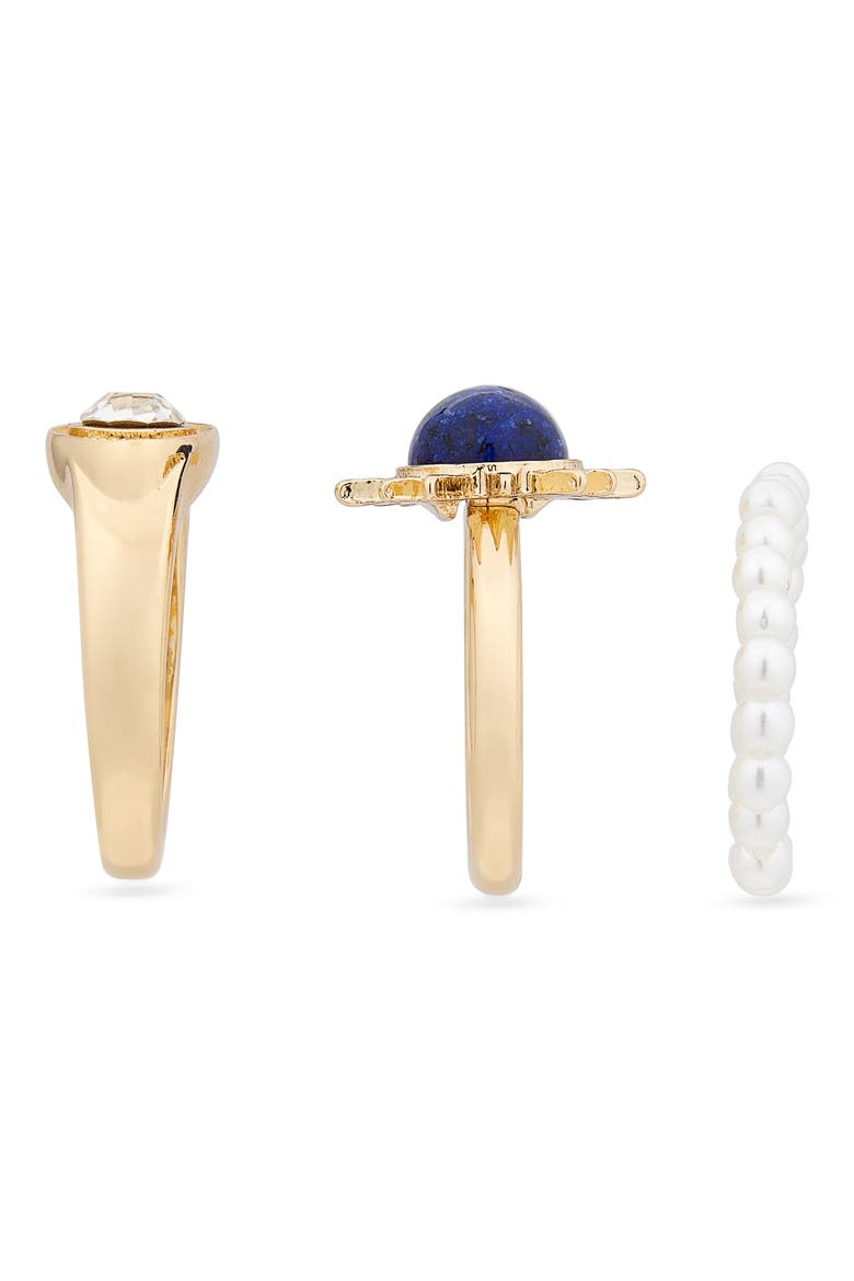 Mixed Sun 3-Pack Rings, Alternate, color, BLUE MULTI- GOLD