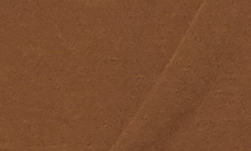 Melloday Buckle Front Extended Sleeve Top In Brown