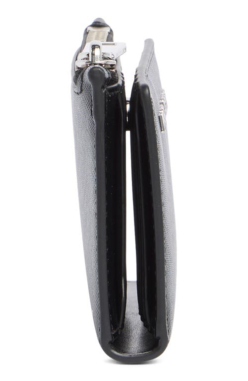 Marc Jacobs Medium Flat Wallet In Black