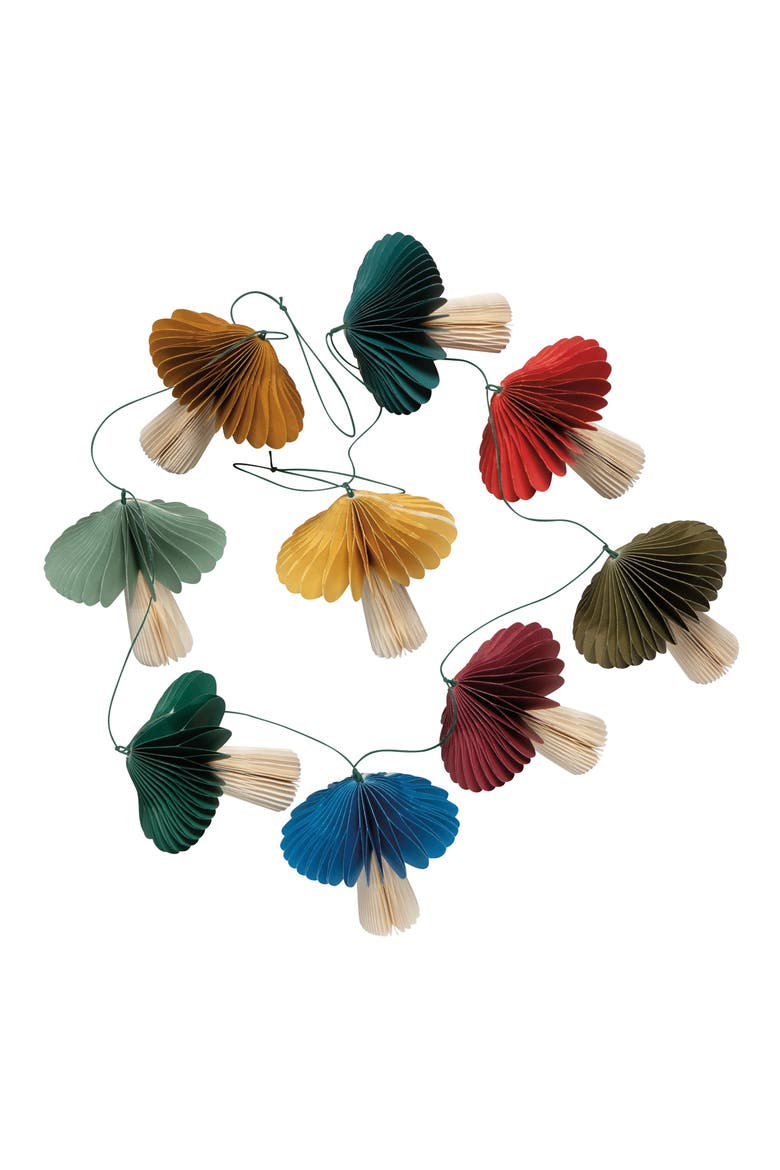 Honeycomb Mushroom Garland, Main, color, MUSHROOM GEMS
