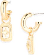 NORDSTROM RACK Starburst Inlay Drop Earrings