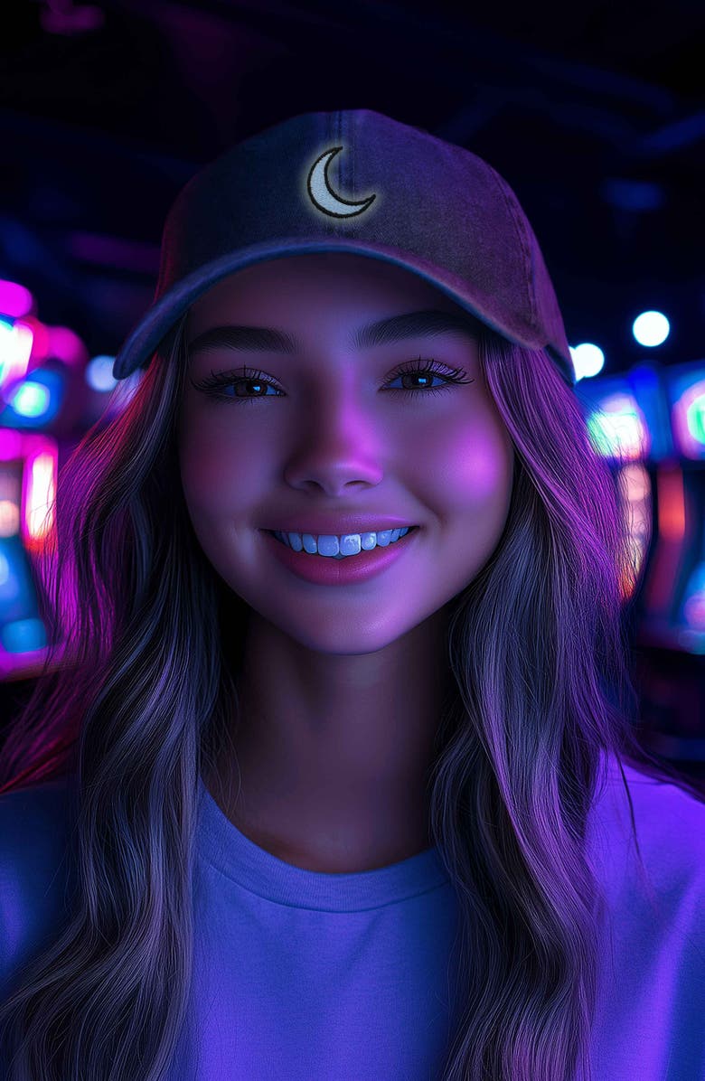 Dalix Moon Cap, Alternate, color, Washed Black