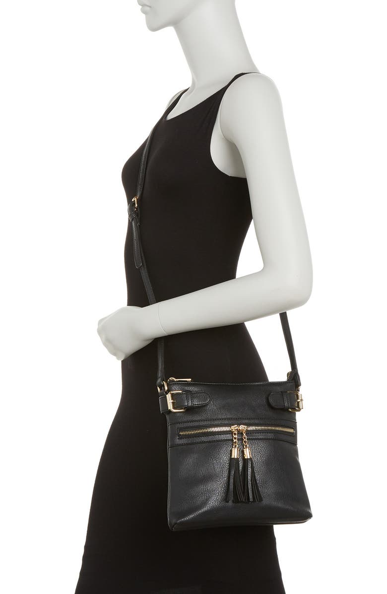 Emperia Tassel North/South Crossbody Bag, Alternate, color,
