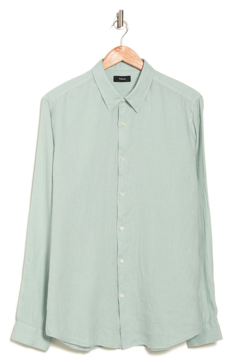Theory Irving Linen Shirt, Alternate, color,