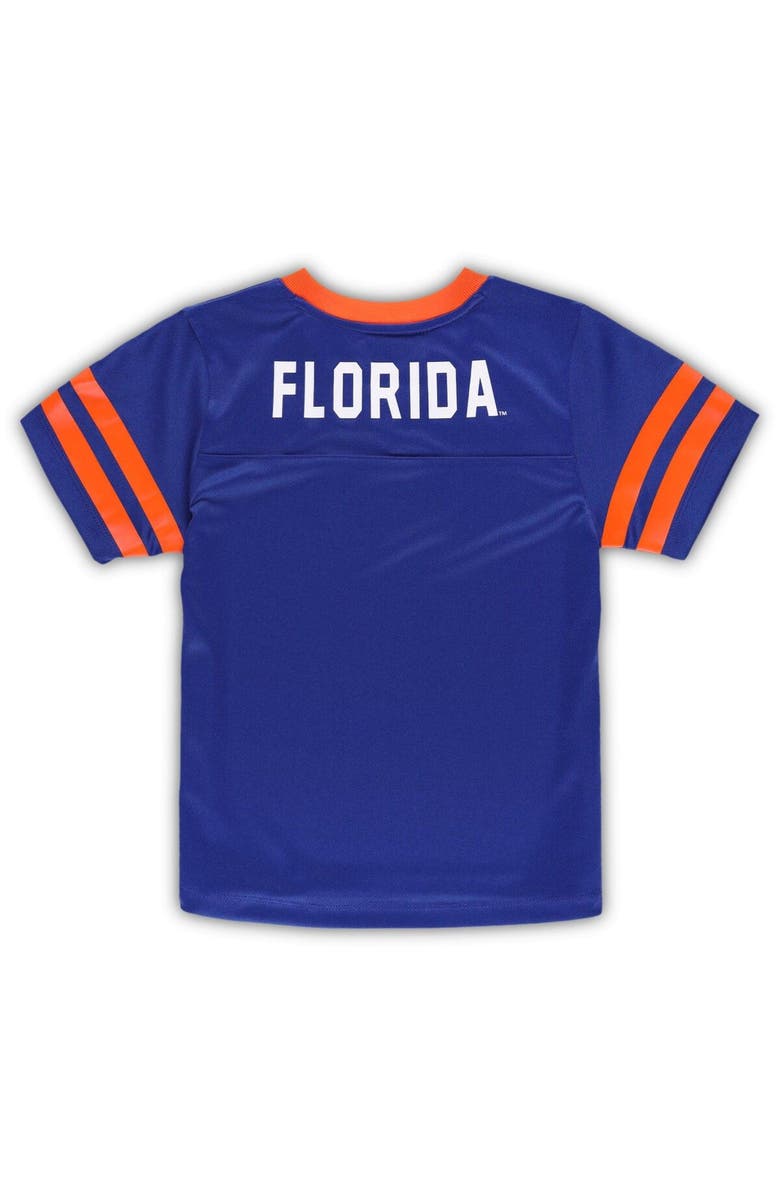 Outerstuff Preschool Royal/Orange Florida Gators Red Zone Jersey & Pants Set, Alternate, color, Royal