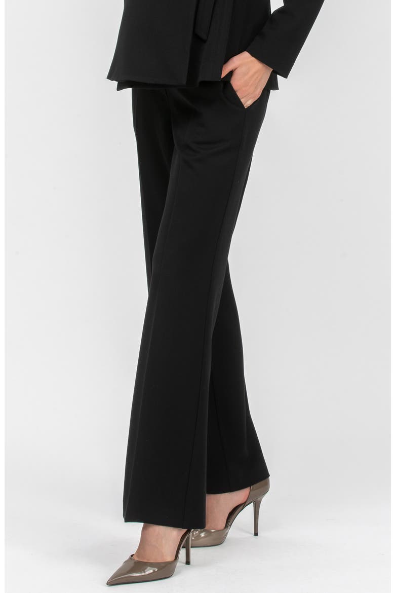 Full Length Maternity Pants, Alternate, color, BLACK