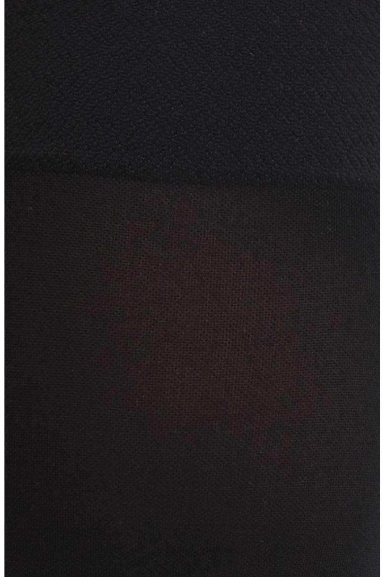 Knee High Compression Socks, Alternate, color, BLACK
