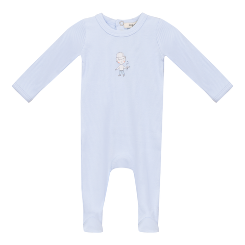 Front Chest Ribbed Romper (Baby)