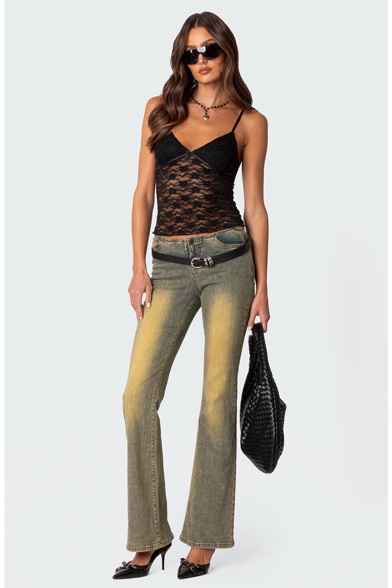 Eira Lace Camisole, Alternate, color, BLACK