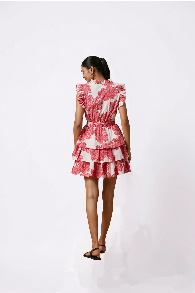 Cc Bimba Short Dress, Alternate, color, Pink Eenika