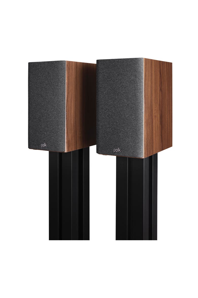 Reserve R200 Bookshelf Speakers - Pair, Alternate, color, Walnut