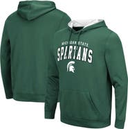 COLOSSEUM Men's Colosseum Green Michigan State Spartans Resistance Pullover Hoodie