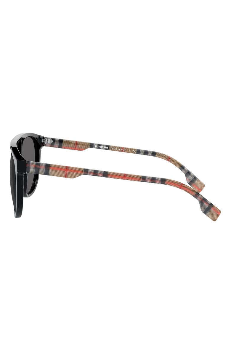 Burberry 56mm Aviator Sunglasses, Alternate, color,