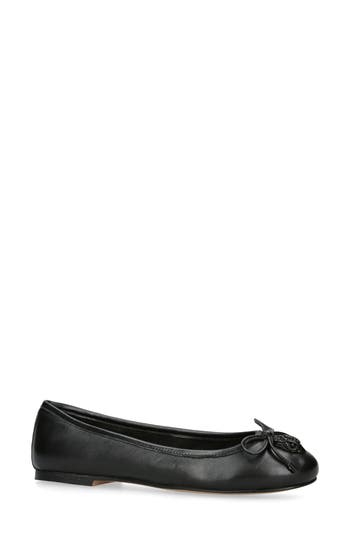 Kurt Geiger London Eagle Ballet Flat In Black