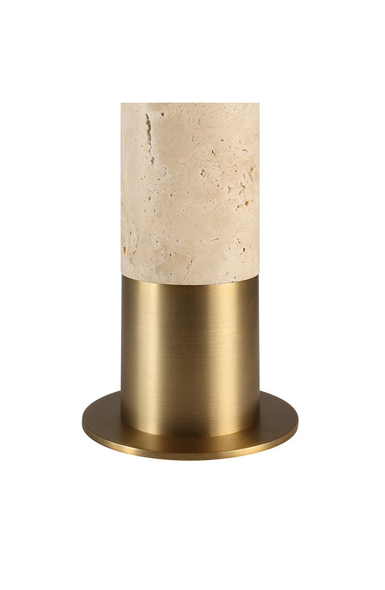 Renwil Amadora Travertine Table Lamp, Alternate, color,
