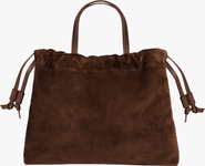 LEMIZ Medium Asisi Convertible Suede Crossbody