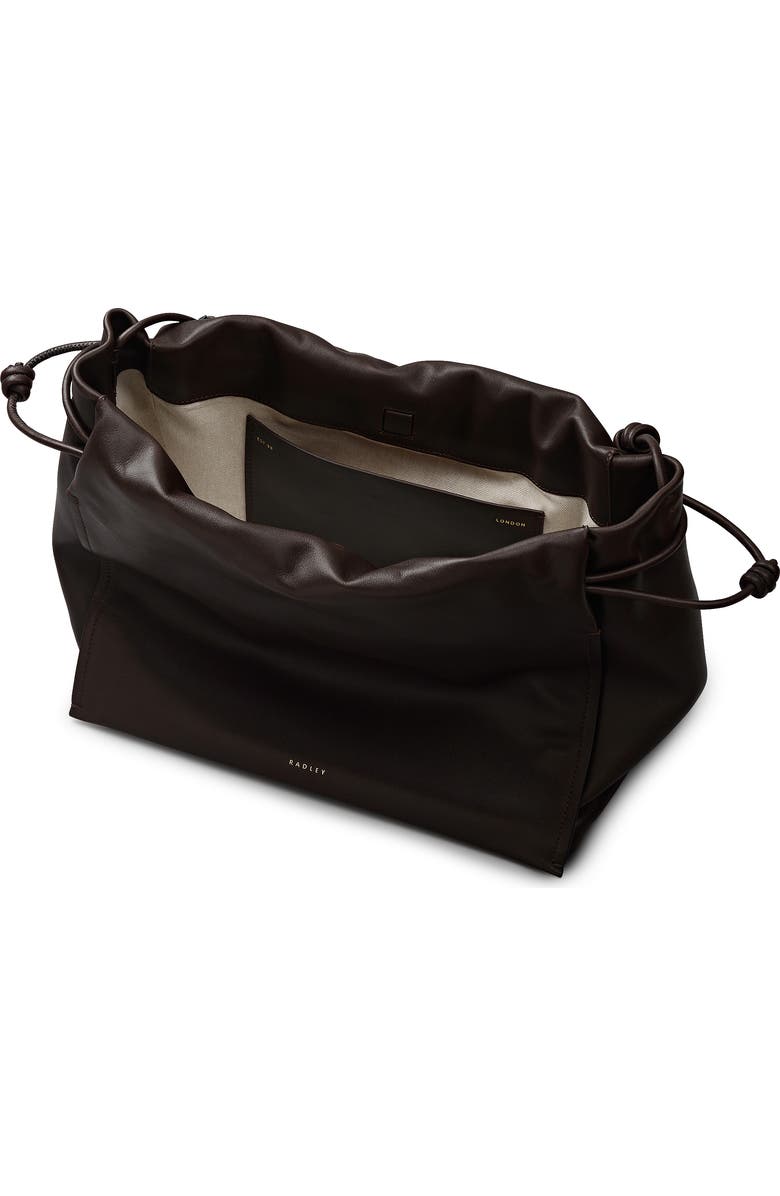 Radley The Roxburgh Large Drawstring Shoulder Bag, Alternate, color, Dark Oak