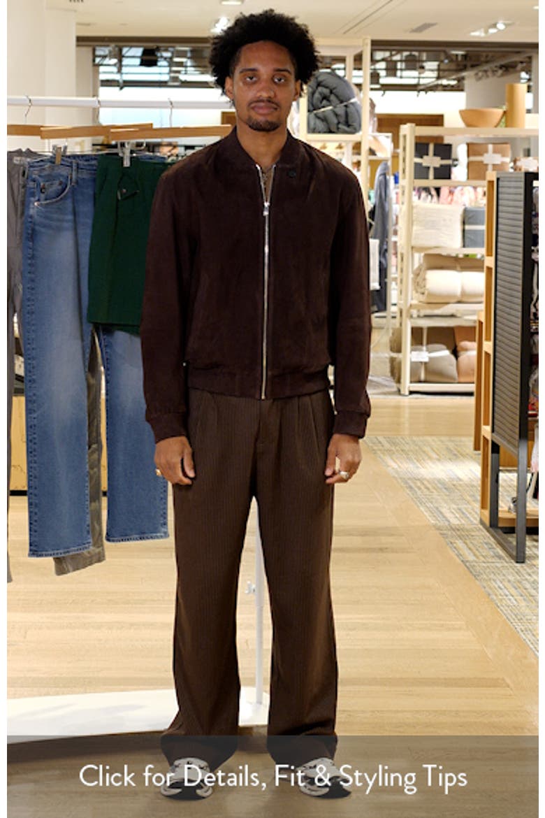 Muller Suede Bomber Jacket video