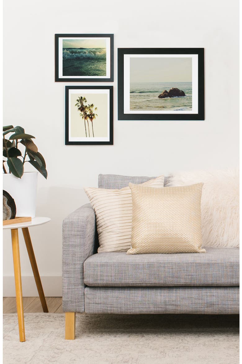 Ocean Calling 3-Piece Gallery Wall Art Print Set, Alternate, color, GREEN/ BLUE