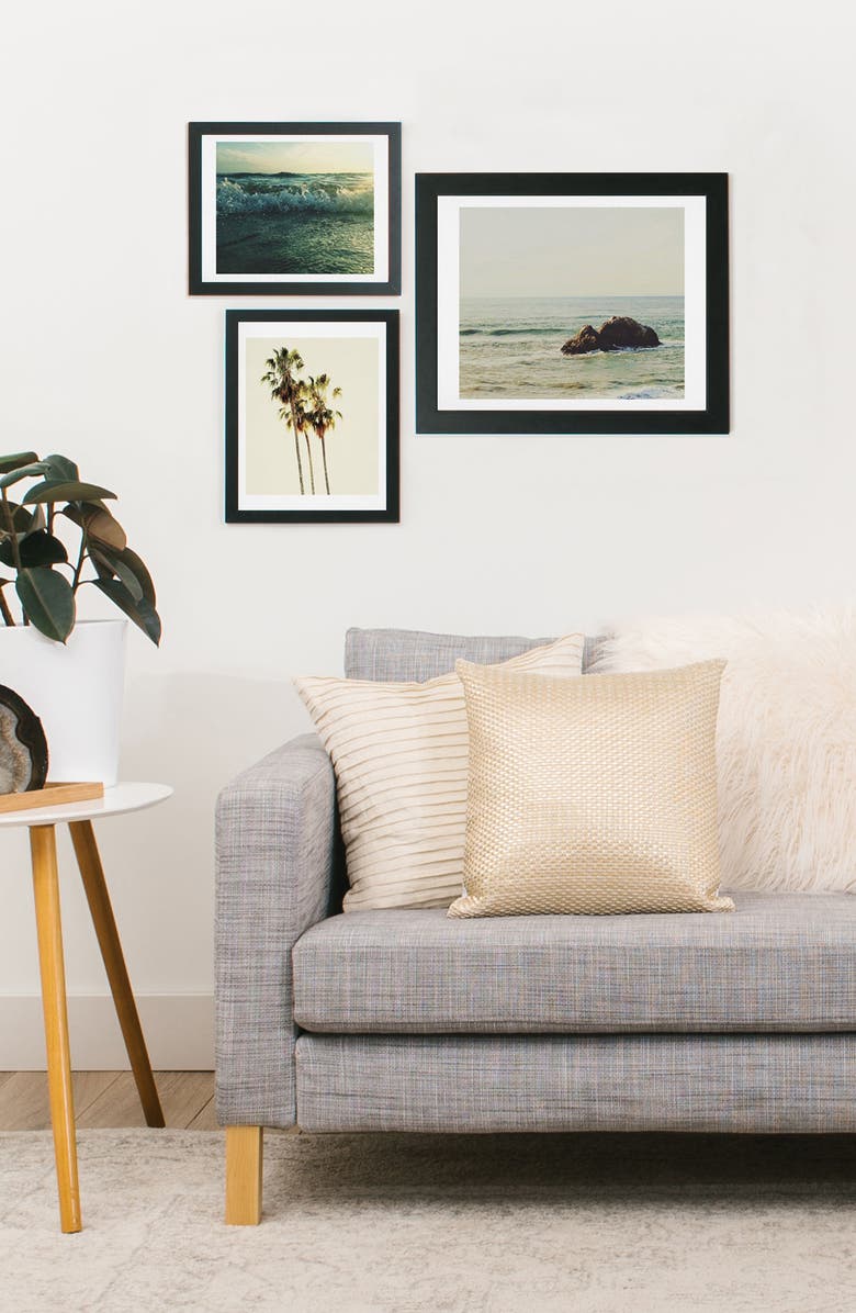 Deny Designs Ocean Calling 3-Piece Gallery Wall Art Print Set, Alternate, color,