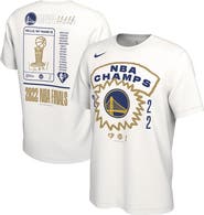 Nike Men's Nike White Golden State Warriors 2022 NBA Finals Champions Roster T-Shirt