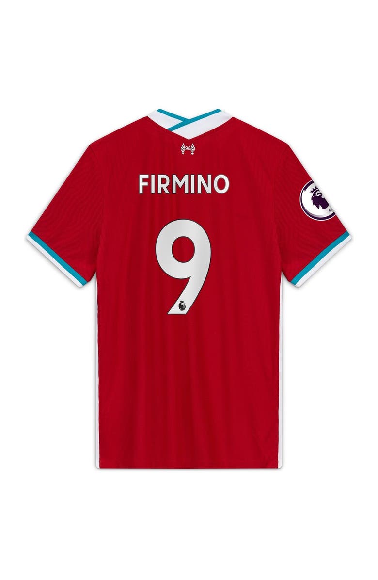 Nike Men's Nike Roberto Firmino Red Liverpool 2020/21 Home Authentic Player Jersey, Alternate, color, 