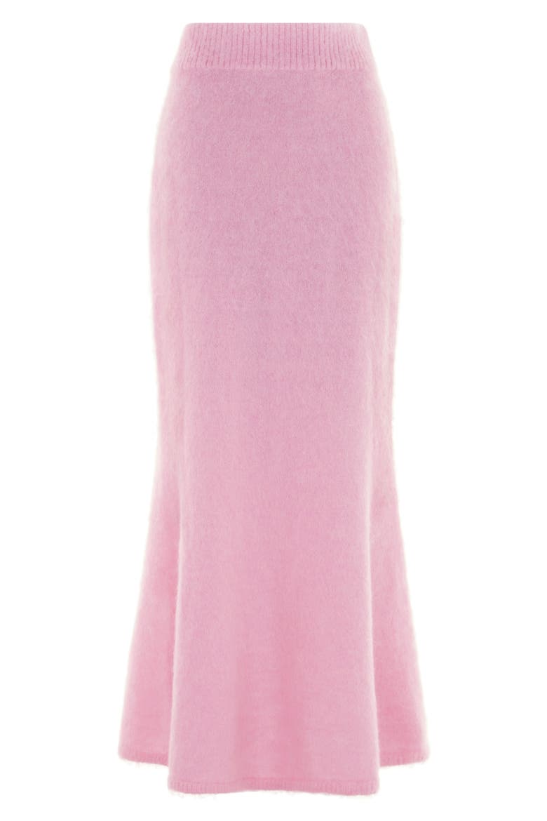 Fit & Flare Maxi Sweater Skirt, Main, color, PINK