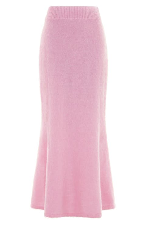 Fit & Flare Maxi Sweater Skirt