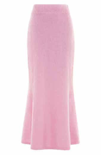 Fit & Flare Maxi Sweater Skirt