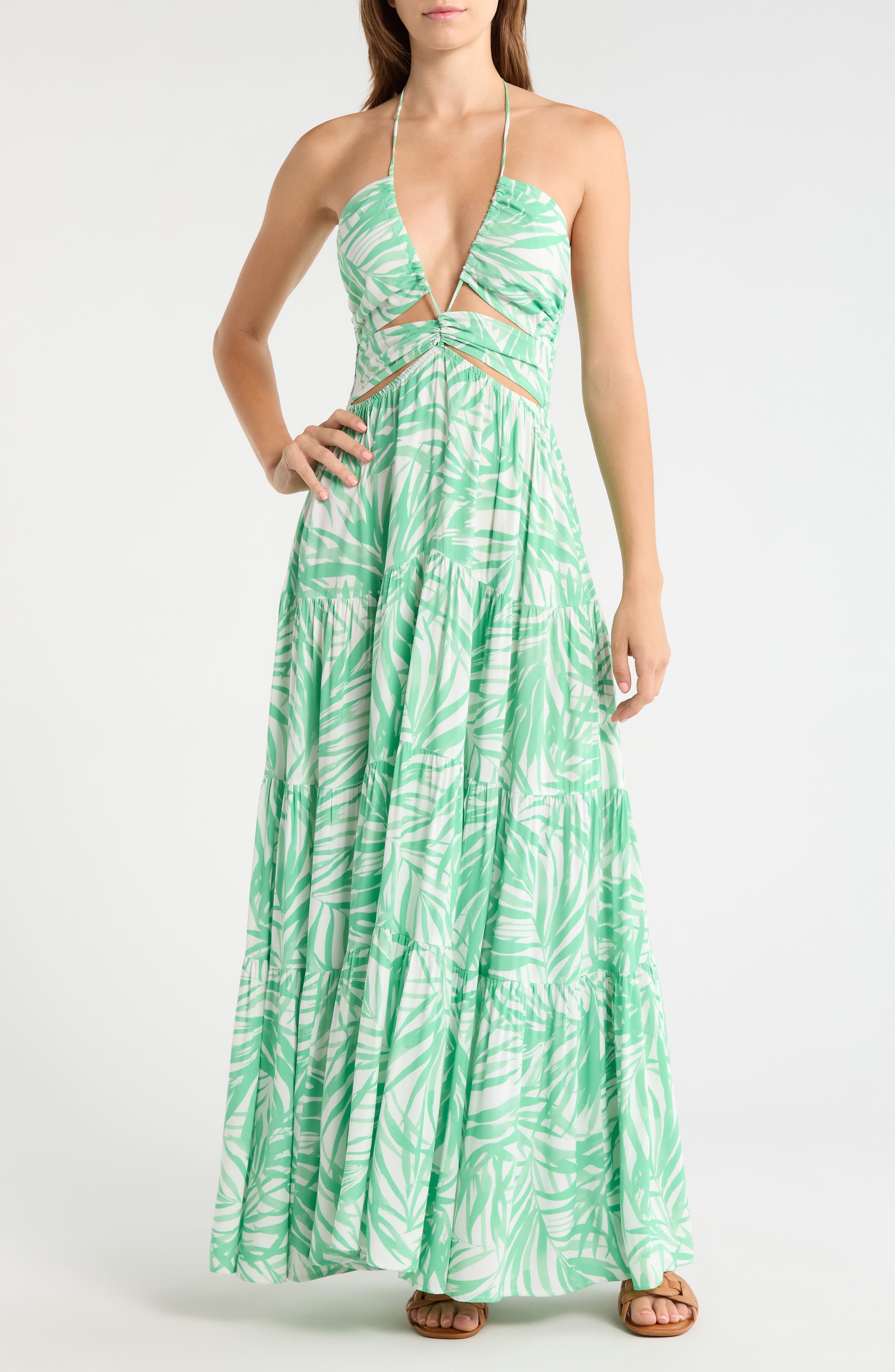 selected GREEN BALI PRINT